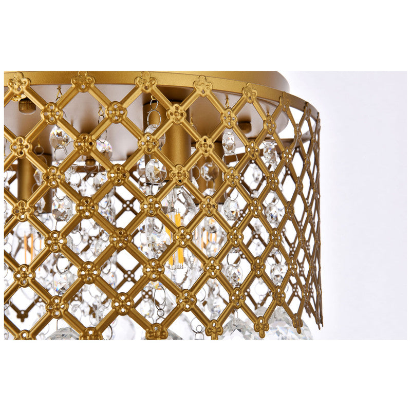 Tully 4 Light 14" Flush Mount