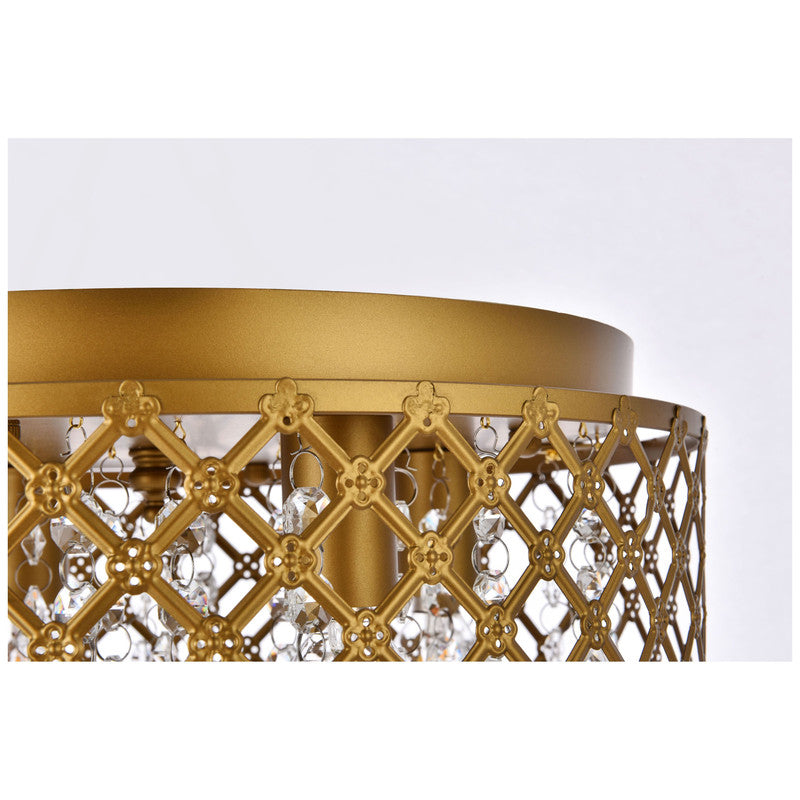 Tully 4 Light 14" Flush Mount