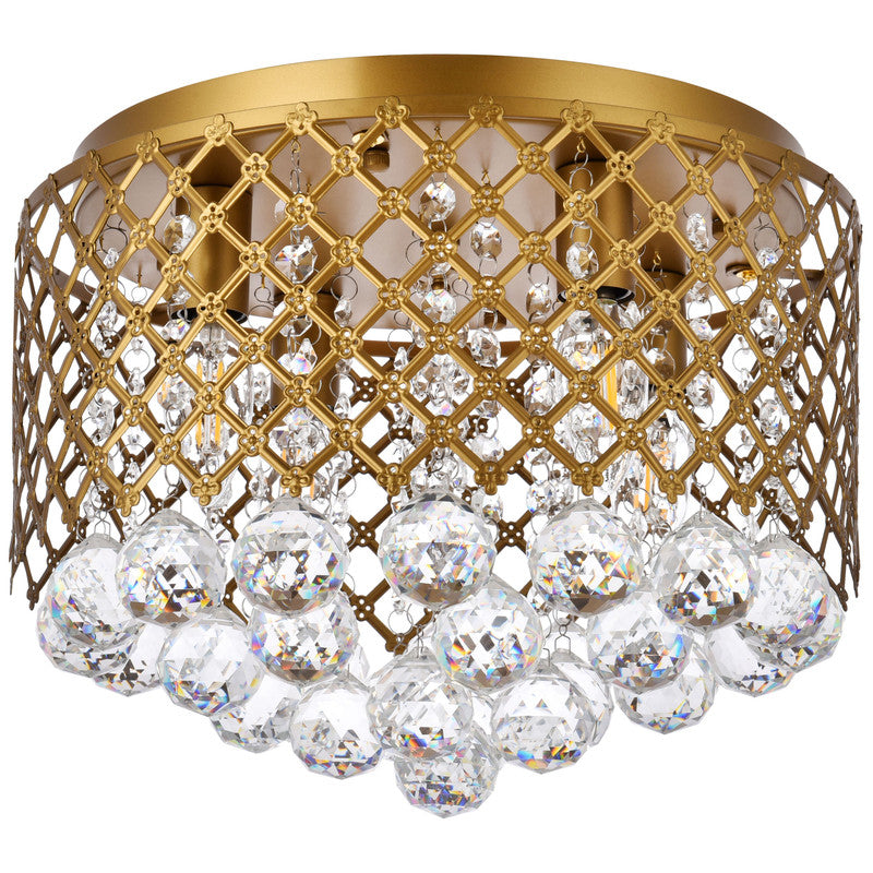 Tully 4 Light 14" Flush Mount