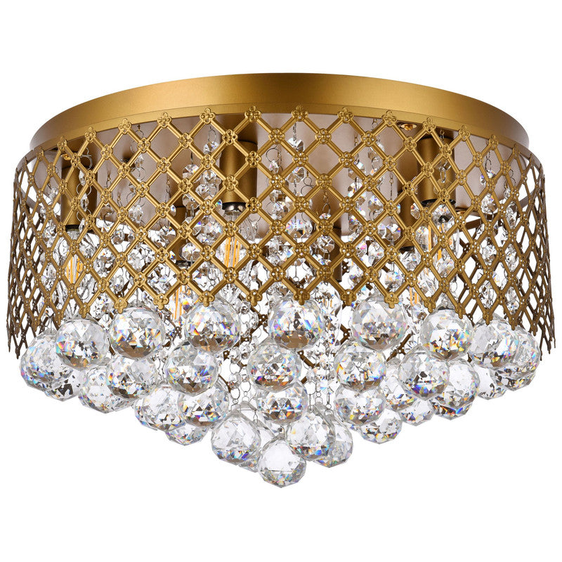 Tully 6 Light 18" Flush Mount