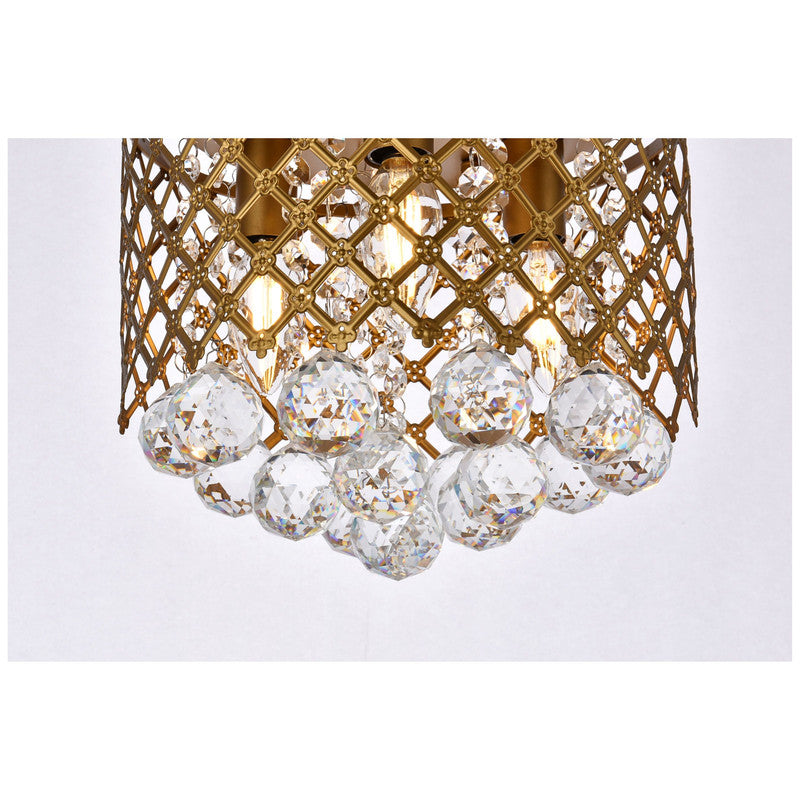 Tully 3 Light 10" Flush Mount