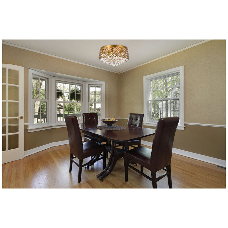 Tully 6 Light 18" Flush Mount