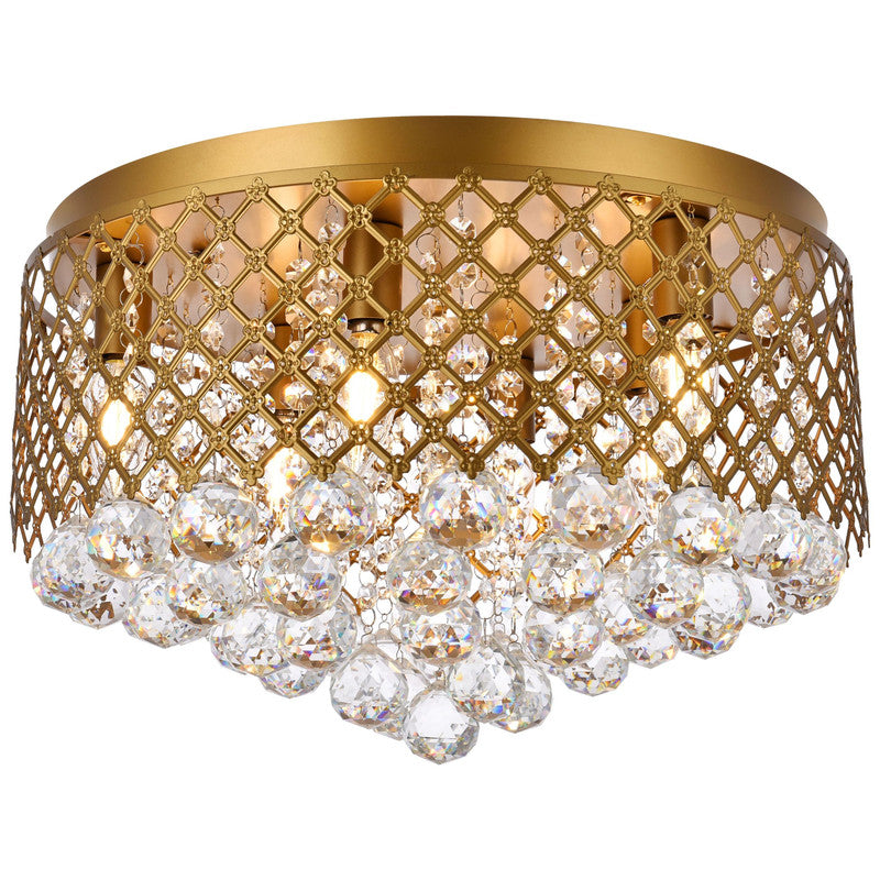 Tully 6 Light 18" Flush Mount