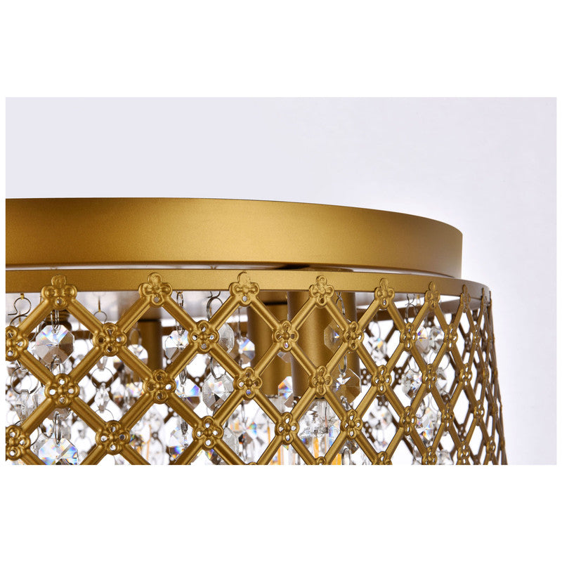 Tully 6 Light 18" Flush Mount