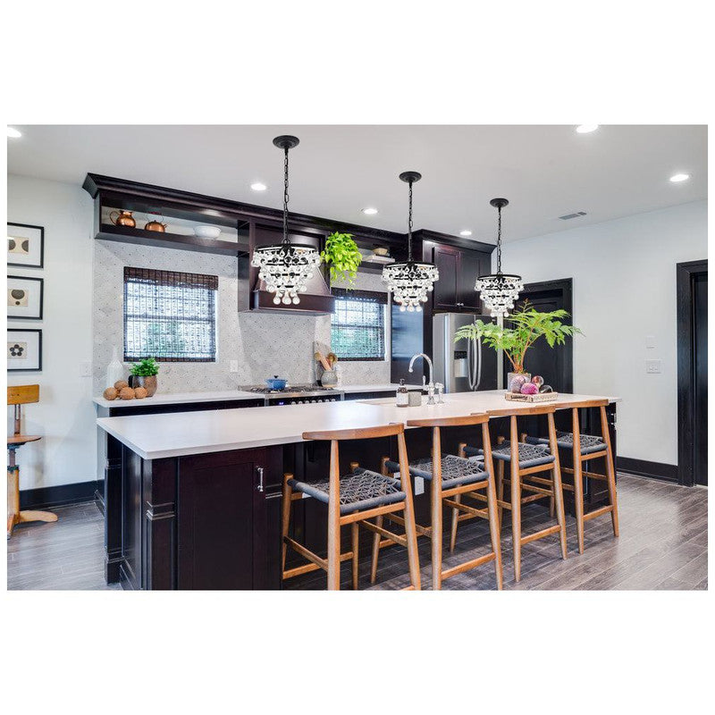 Elegant Lighting Kora 3 Light 13" Chandelier