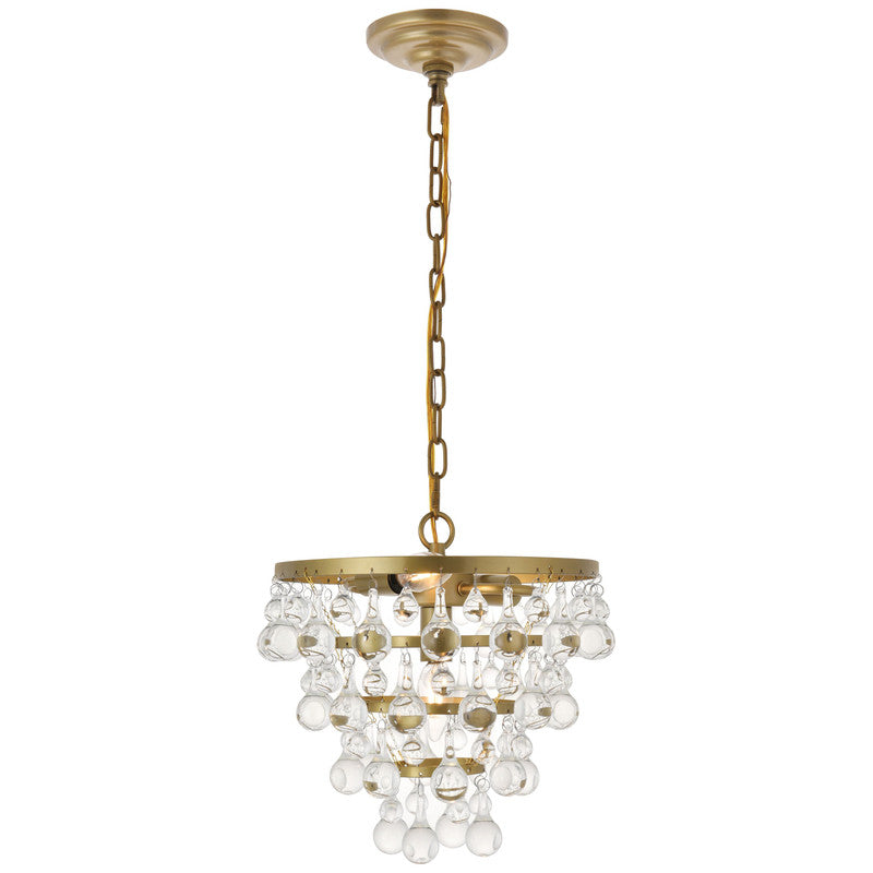 Elegant Lighting Kora 3 Light 13" Chandelier