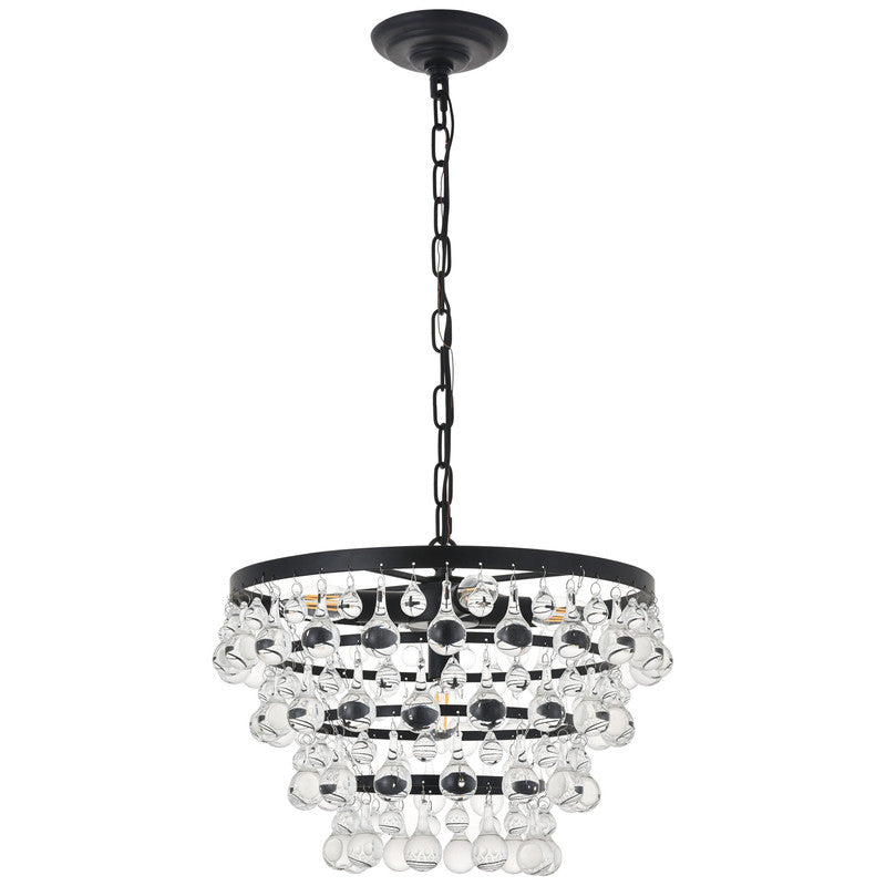 Elegant Lighting Kora 5 Light 17" Chandelier