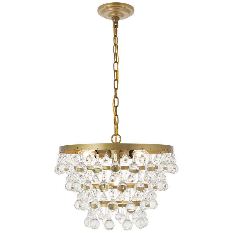 Elegant Lighting Kora 5 Light 17" Chandelier