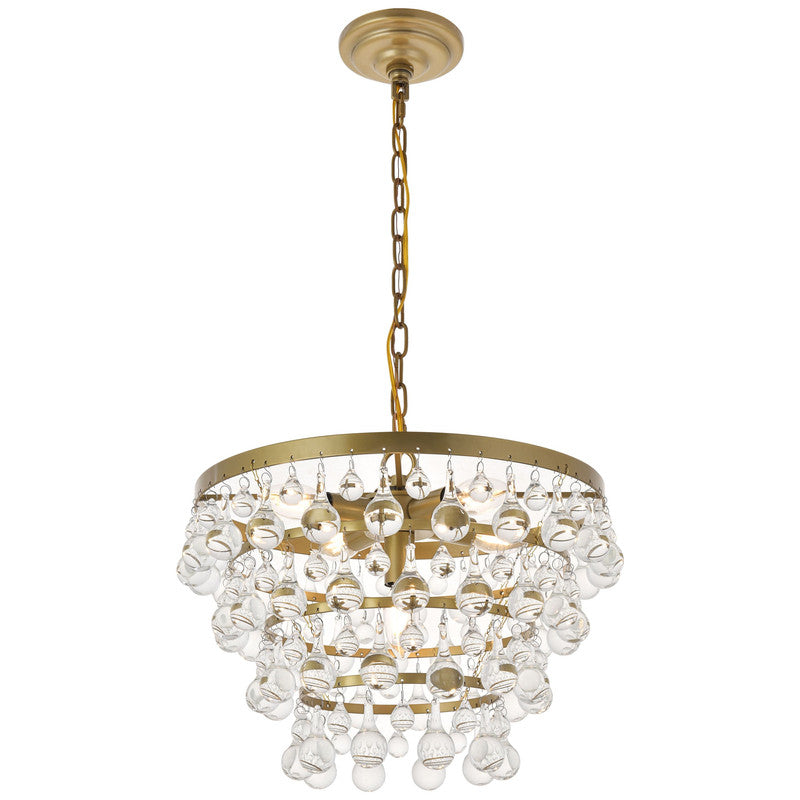 Elegant Lighting Kora 5 Light 17" Chandelier