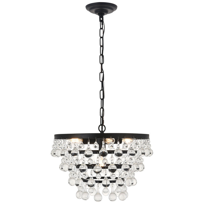 Elegant Lighting Kora 5 Light 17" Chandelier