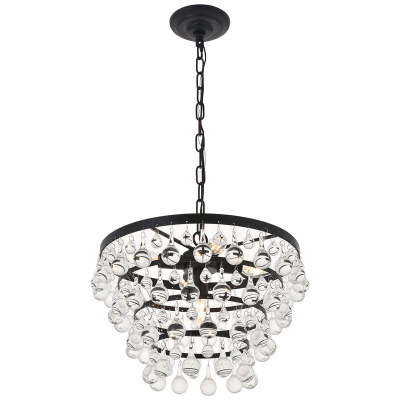 Elegant Lighting Kora 5 Light 17" Chandelier