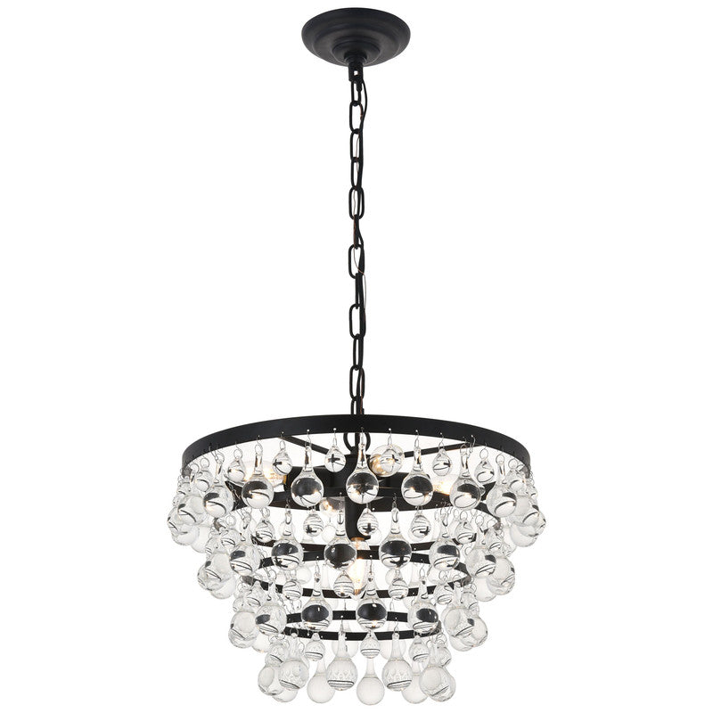 Elegant Lighting Kora 5 Light 17" Chandelier
