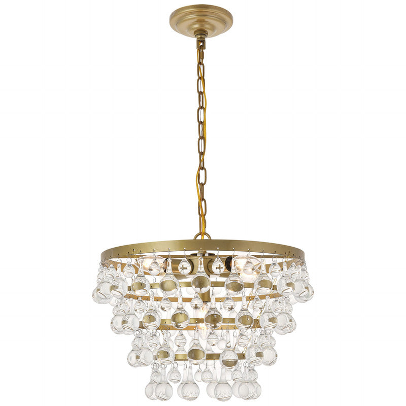 Elegant Lighting Kora 5 Light 17" Chandelier