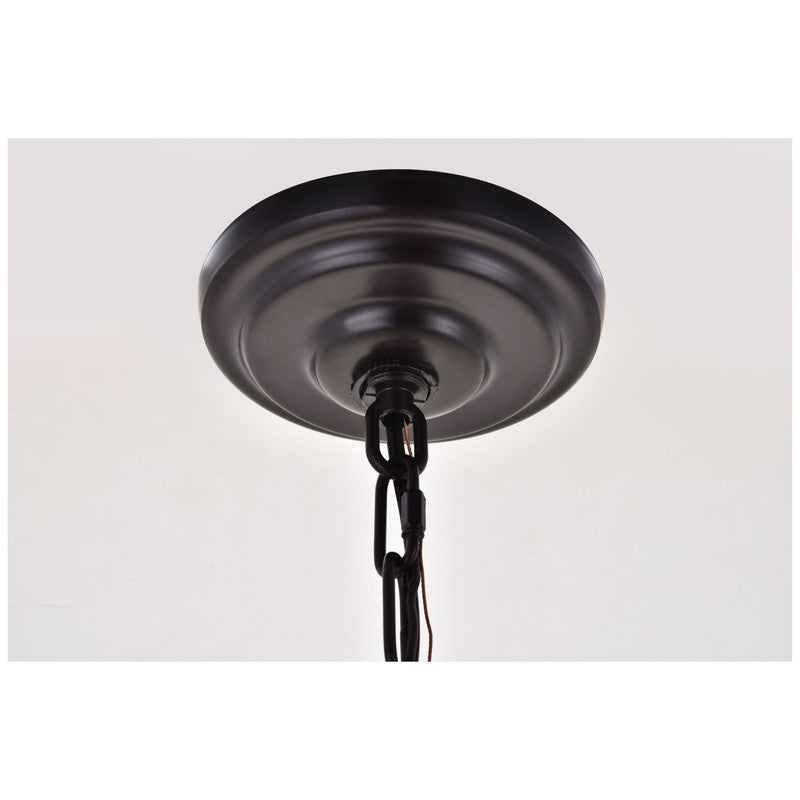 Elegant Lighting Kirin 1 Light 11" Pendant