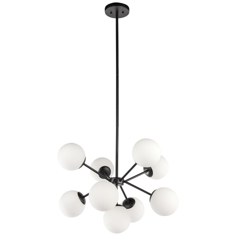 Elegant Lighting Jupiter 9 Light 26" Chandelier