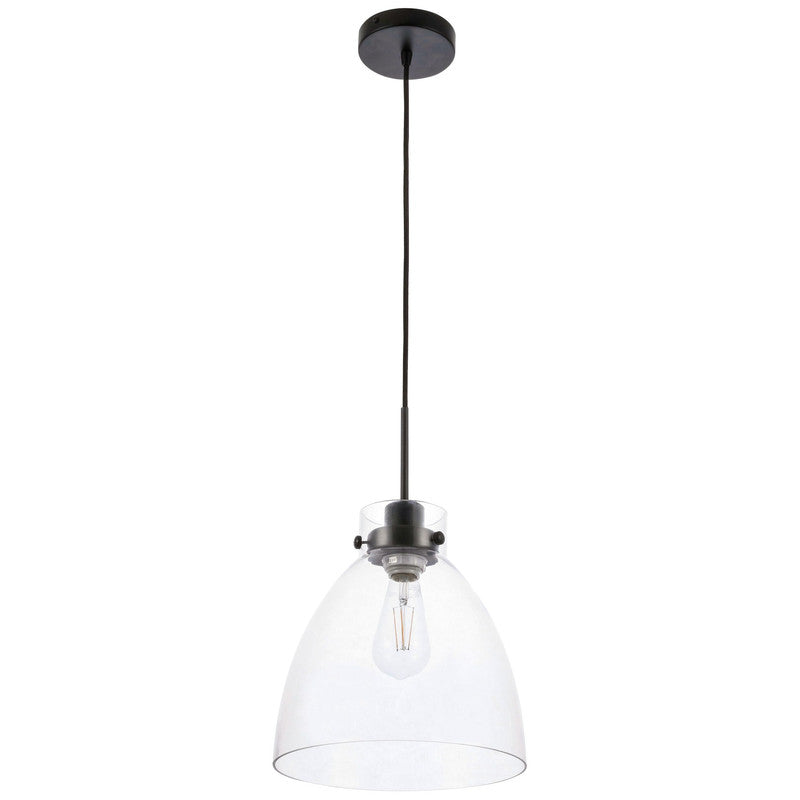Elegant Lighting Frey 1 Light 11" Pendant