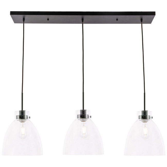 Elegant Lighting Frey 3 Light 43" Chandelier