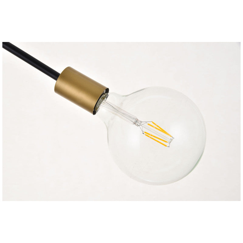 Elegant Lighting Nolan 6 Light 16" Chandelier