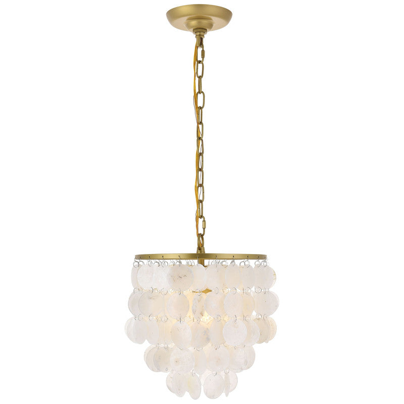 Elegant Lighting Selene 1 Light 10" Pendant