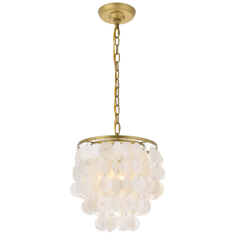 Elegant Lighting Selene 1 Light 10" Pendant