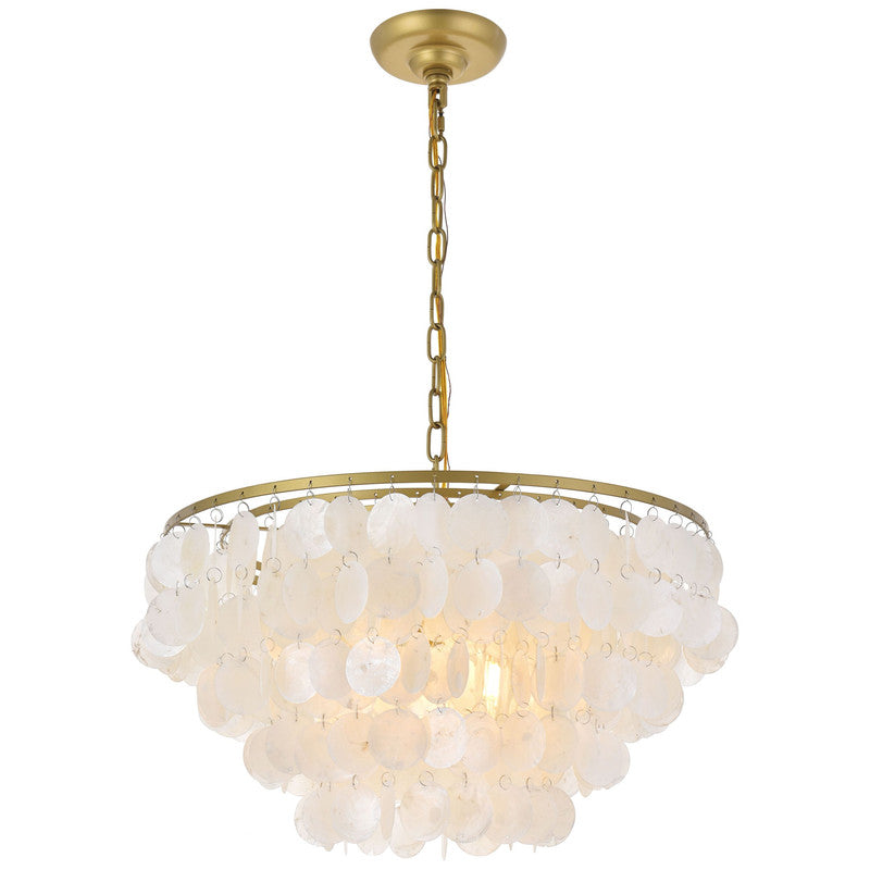 Elegant Lighting Selene 4 Light 20" Chandelier