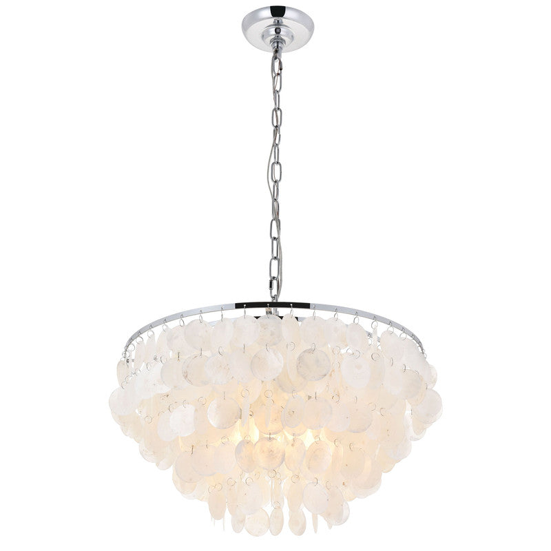 Elegant Lighting Selene 4 Light 20" Chandelier