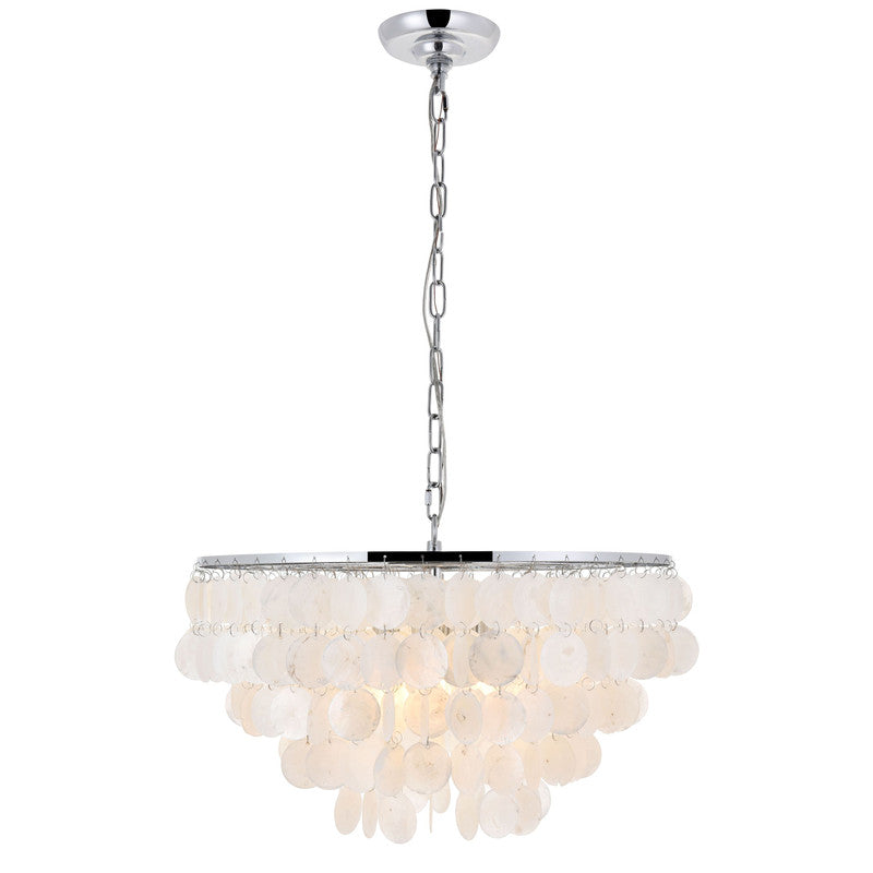 Elegant Lighting Selene 4 Light 20" Chandelier