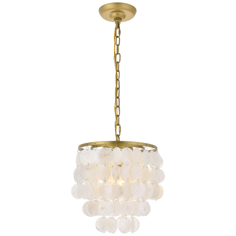 Elegant Lighting Selene 1 Light 10" Pendant