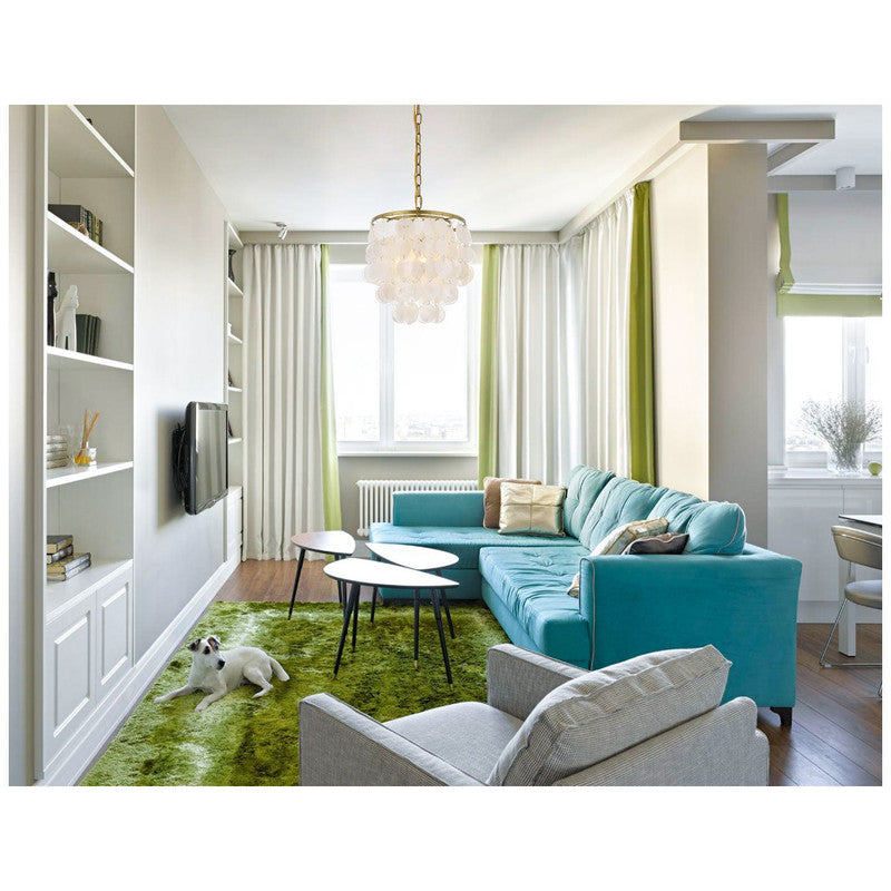 Elegant Lighting Selene 1 Light 10" Pendant