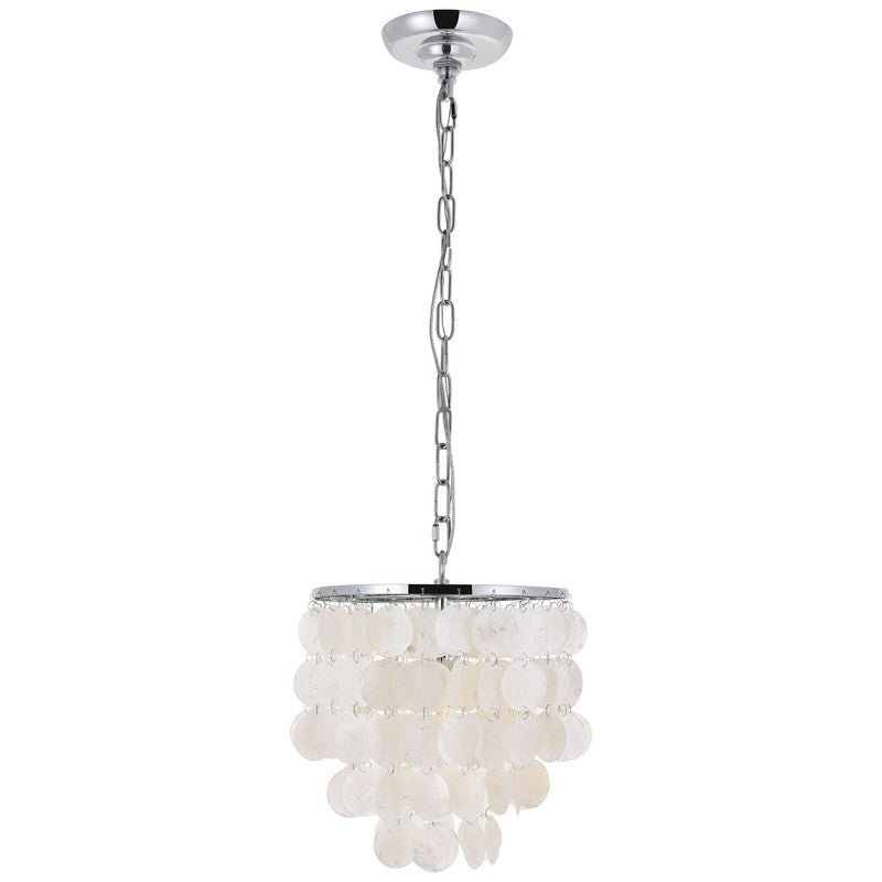 Elegant Lighting Selene 1 Light 10" Pendant