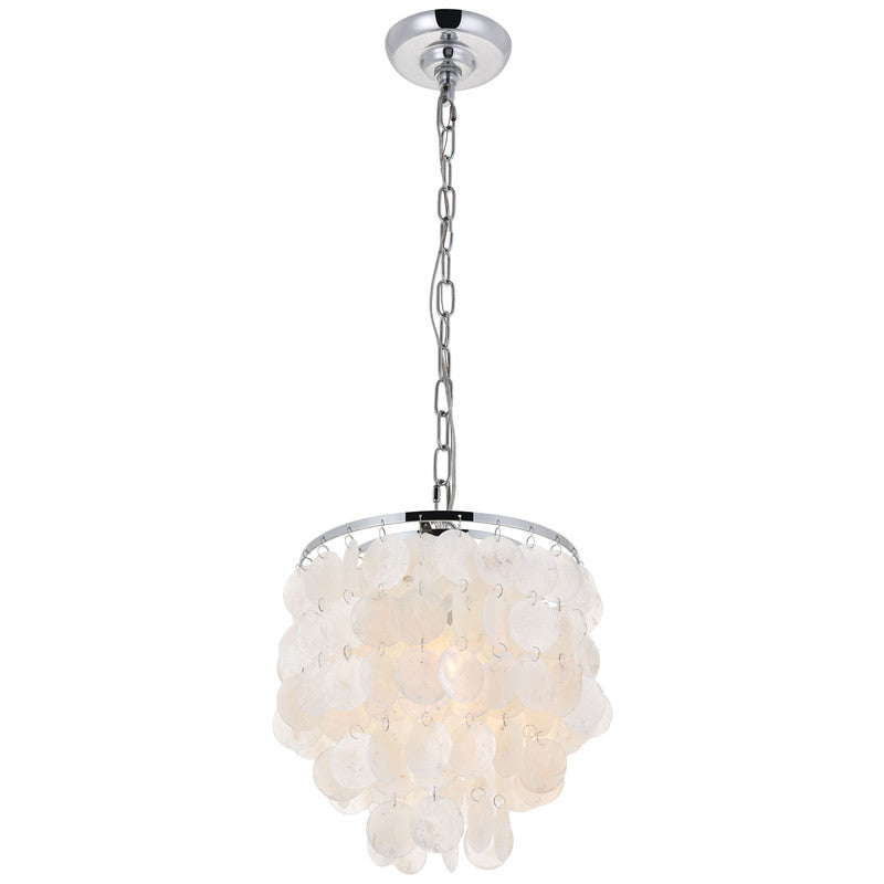 Elegant Lighting Selene 1 Light 10" Pendant