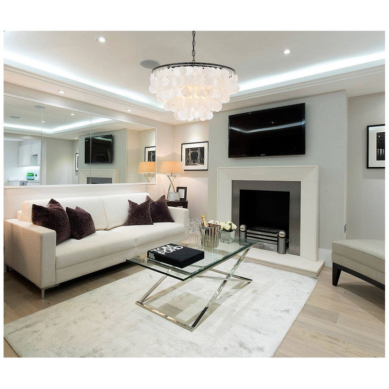 Elegant Lighting Selene 4 Light 20" Chandelier