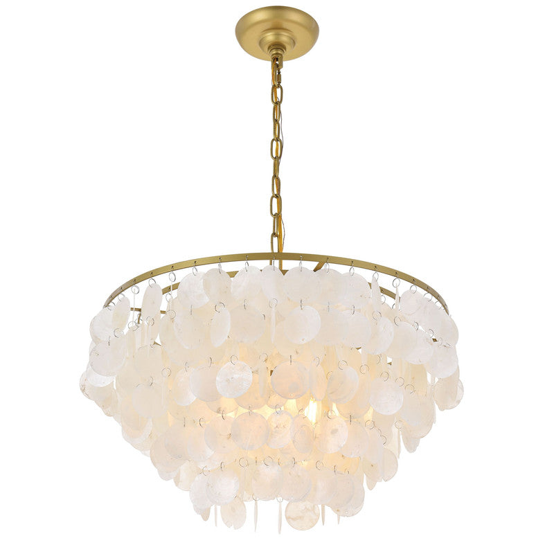 Elegant Lighting Selene 4 Light 20" Chandelier