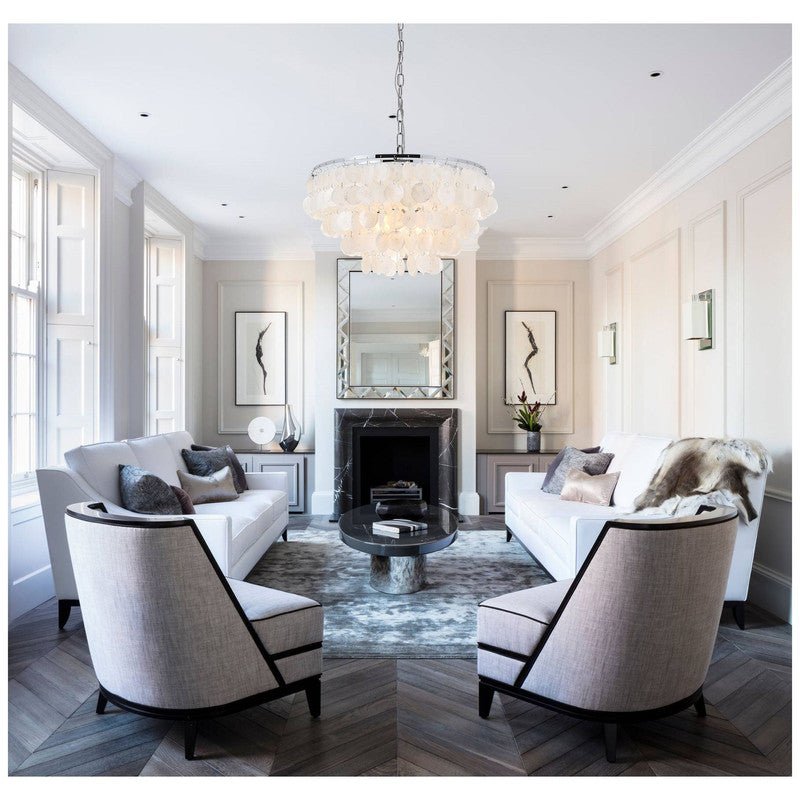 Elegant Lighting Selene 4 Light 20" Chandelier