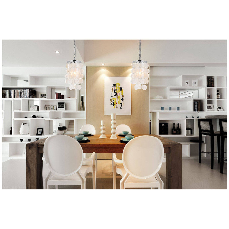 Elegant Lighting Selene 1 Light 6" Pendant