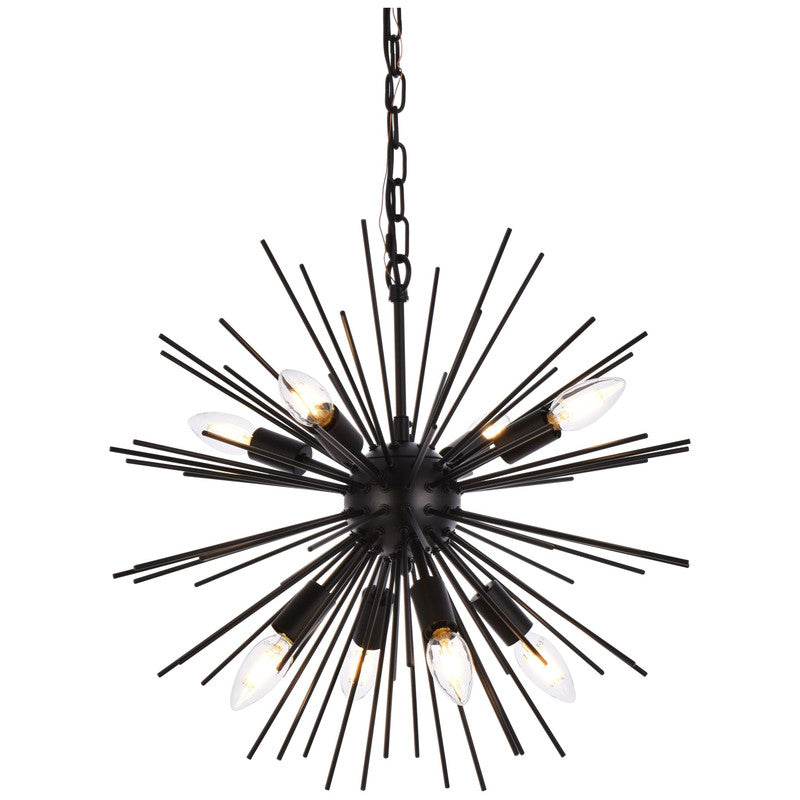Timber 8 Light 20" Chandelier