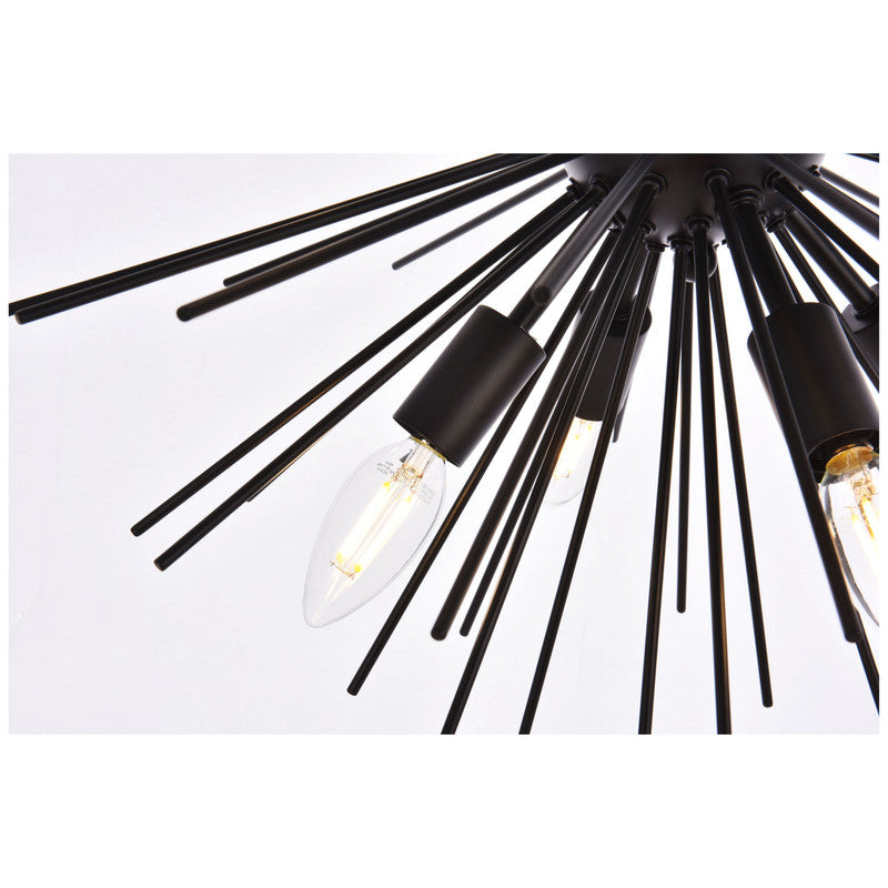 Timber 8 Light 20" Chandelier