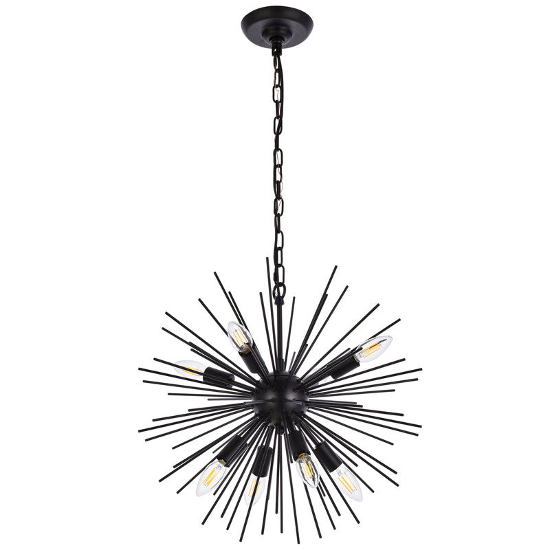 Timber 8 Light 20" Chandelier