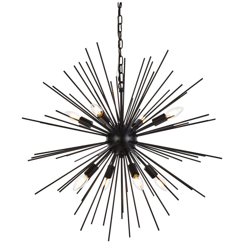 Timber 8 Light 30" Chandelier
