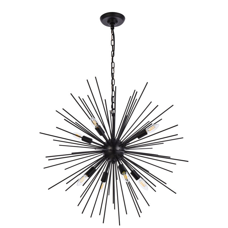 Timber 8 Light 30" Chandelier