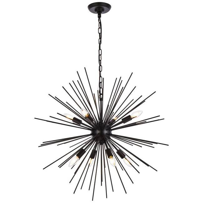 Timber 8 Light 30" Chandelier