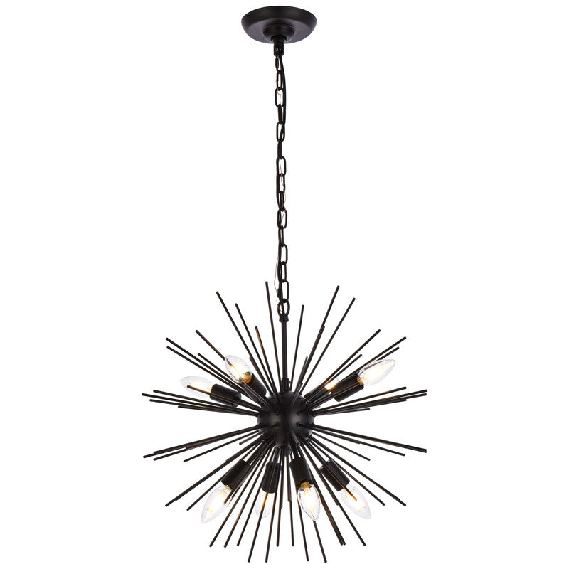 Timber 8 Light 20" Chandelier