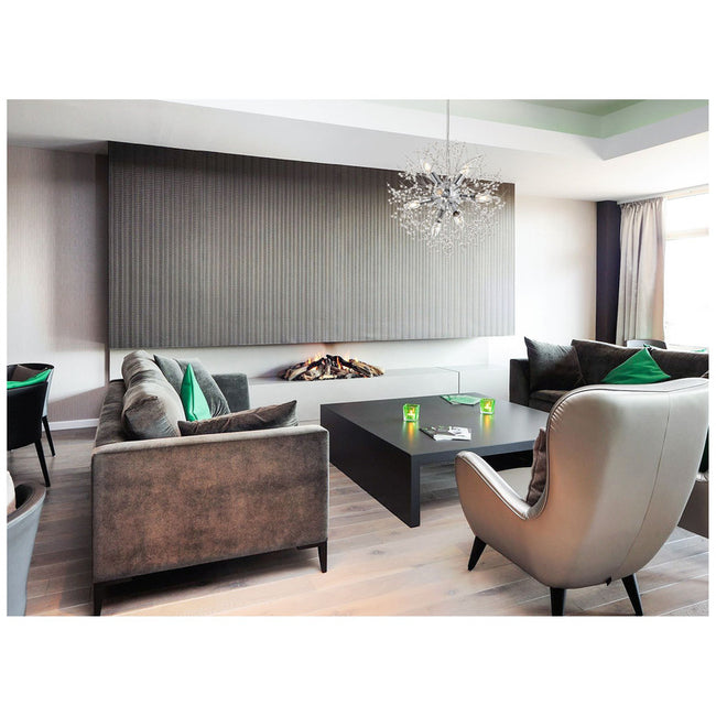 Elegant Lighting Flores 8 Light 20" Chandelier