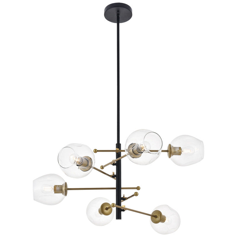 Paragon 6 Light 32" Chandelier
