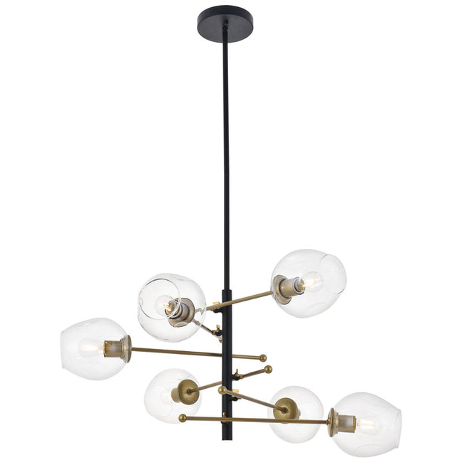 Paragon 6 Light 32" Chandelier