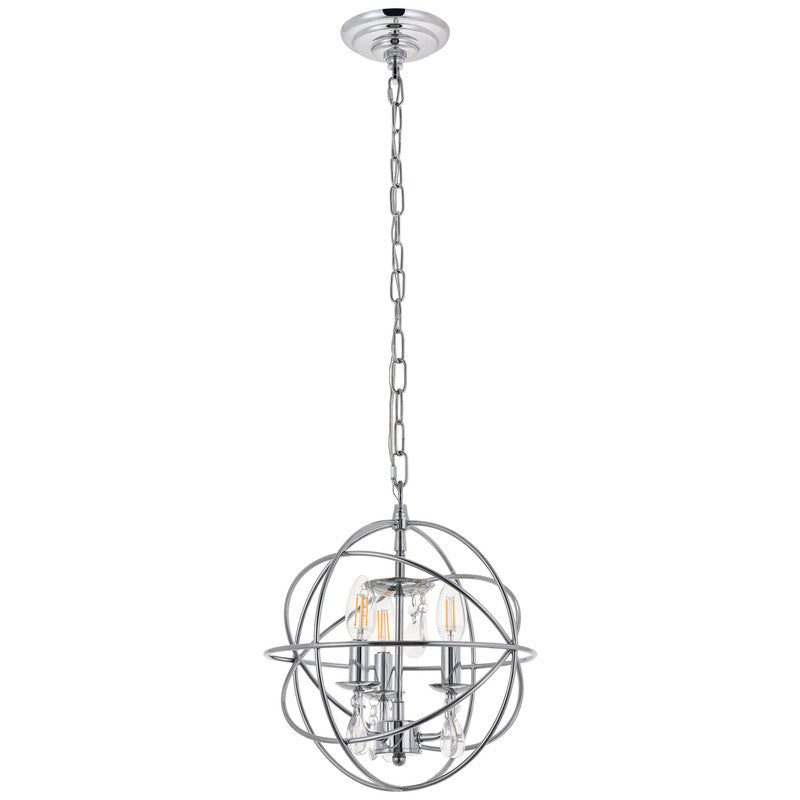 Elegant Lighting Wallace 3 Light 12" Chandelier