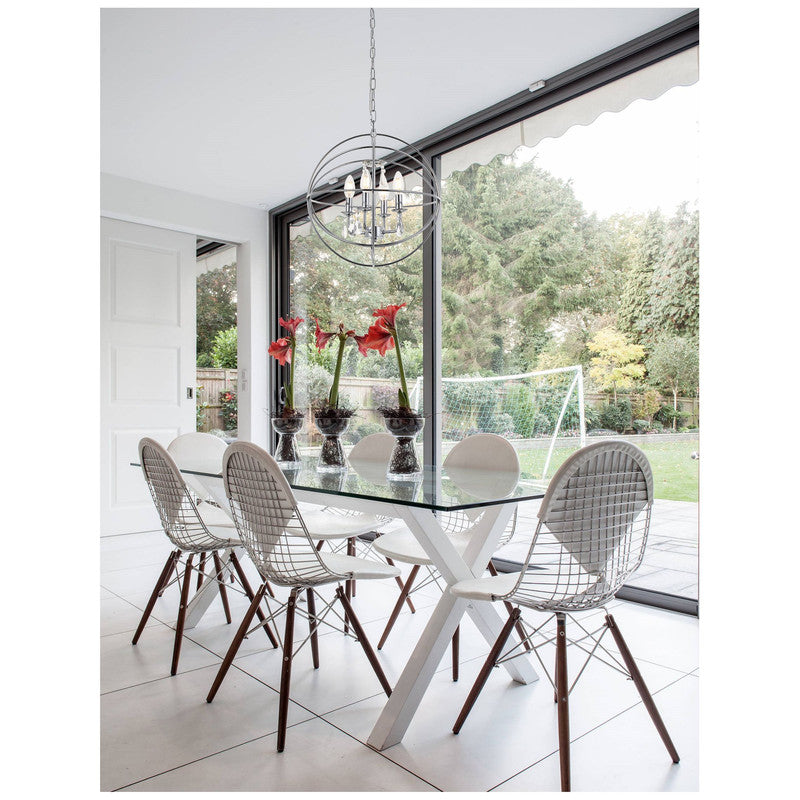 Elegant Lighting Wallace 4 Light 16" Chandelier