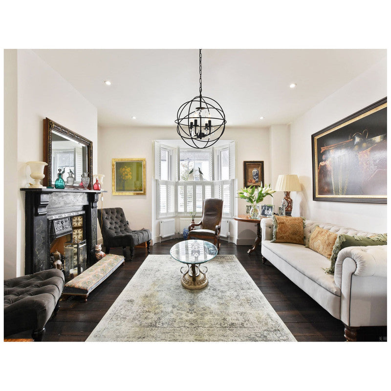 Elegant Lighting Wallace 4 Light 16" Chandelier