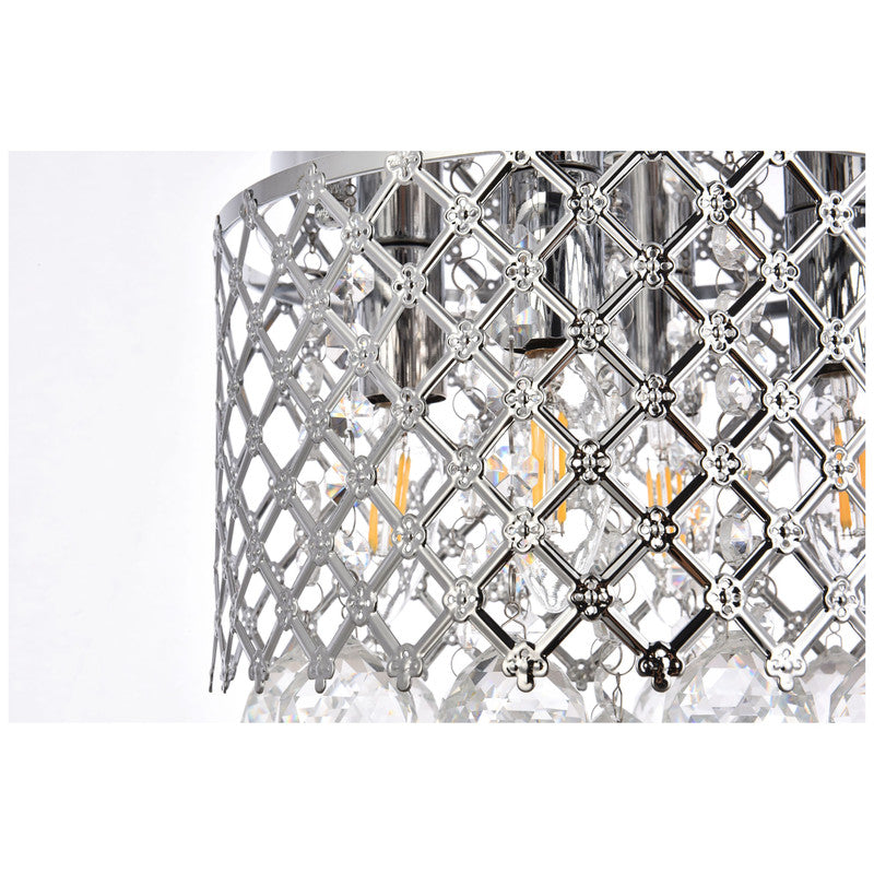 Elegant Lighting Tully 4 Light 10" Chandelier - LD5010F