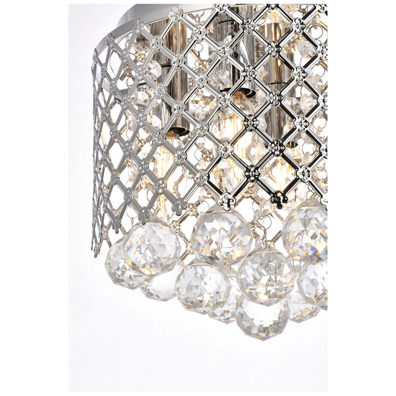 Elegant Lighting Tully 4 Light 10" Chandelier - LD5010F